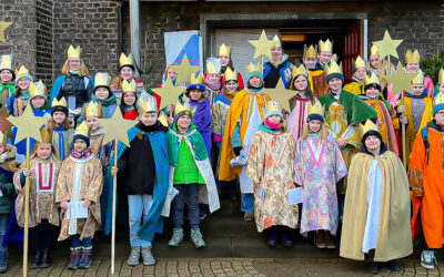 Sternsingen in Duisburg-Buchholz 2025…..