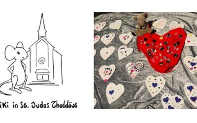 Herzen zu verschenken für Kinder